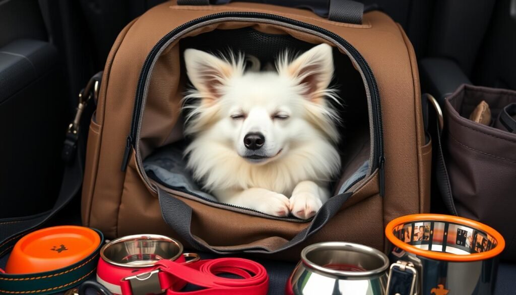 American Eskimo Dog Travel