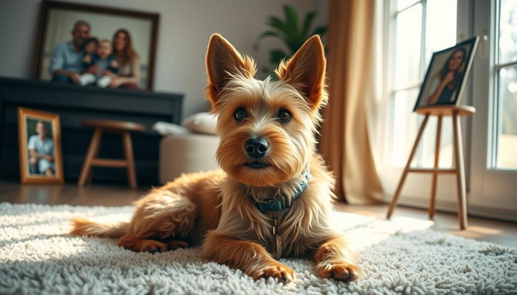 Australian Terrier as a family pet