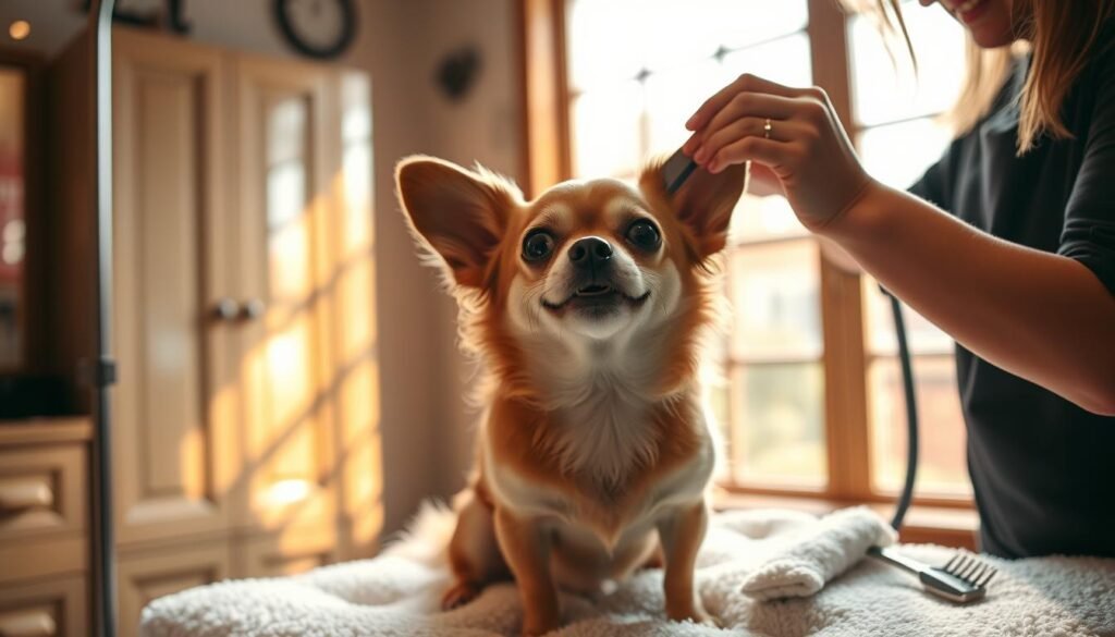 Chihuahua grooming