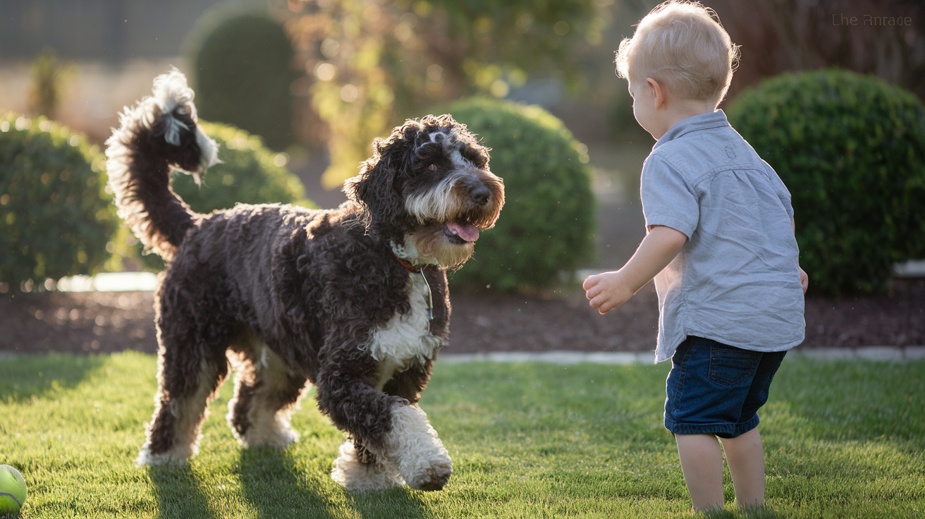 Why Curly-Coated Retrievers Make Excellent Family Dogs