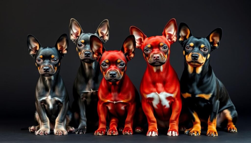 Affenpinscher coat color variations