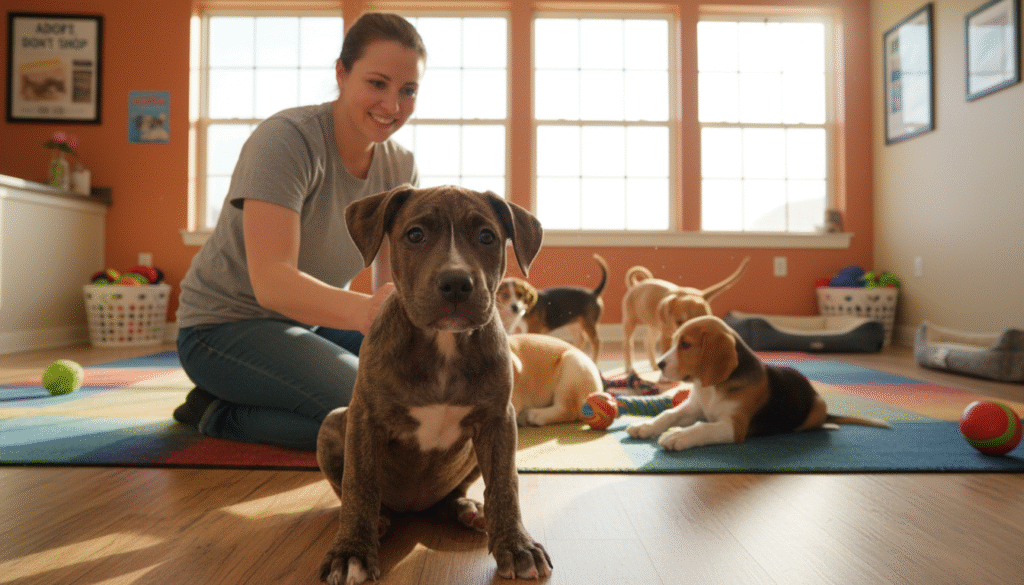 pit bull puppy adoption