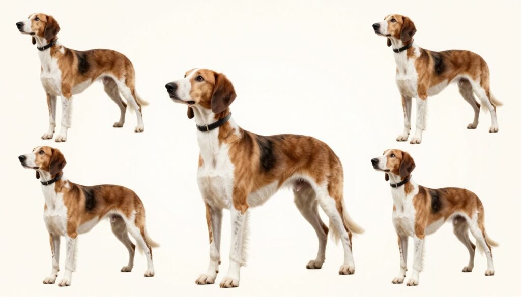 American Foxhound displaying typical breed characteristics